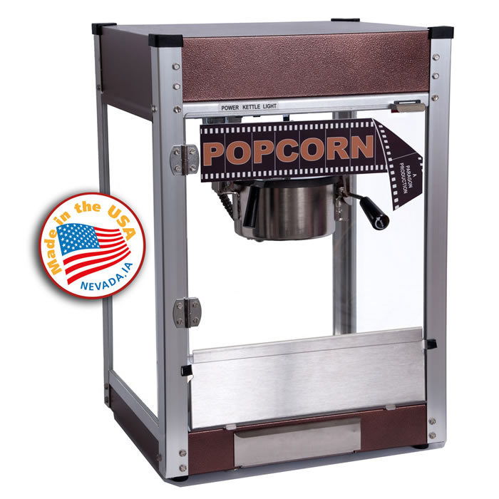 Cineplex Antique Copper Popcorn Machine 4oz